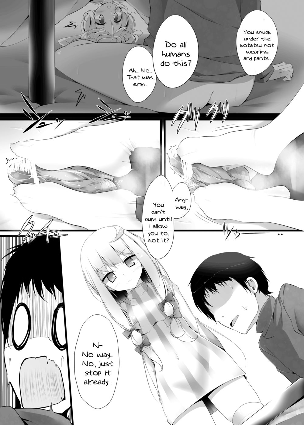 Hentai Manga Comic-Flan-chan's Socks Book 2 - Kotatsu Chapter-Read-10